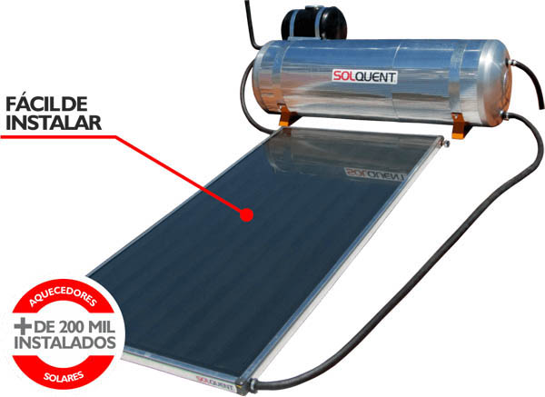 Aquecedor Solar fácil de instalar