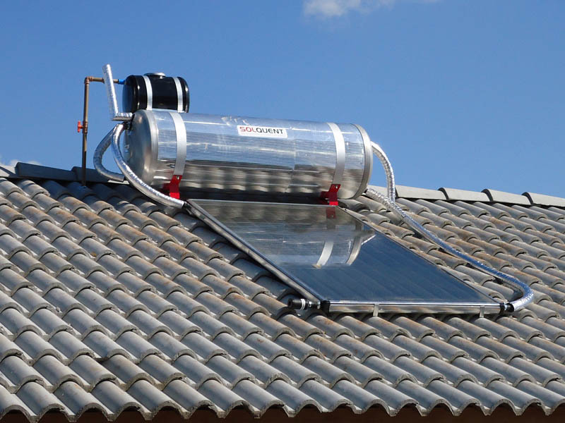 Aquecedor Solar Compacto Instalação Externa
